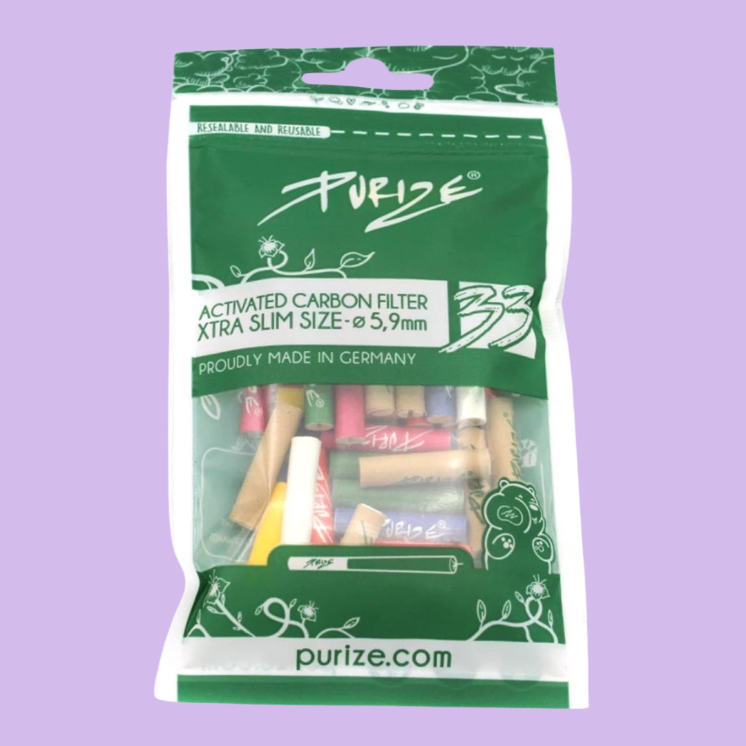 Purize Aktivkohlefilter XTRA Slim Size 6mm - Mix - feelsheesh