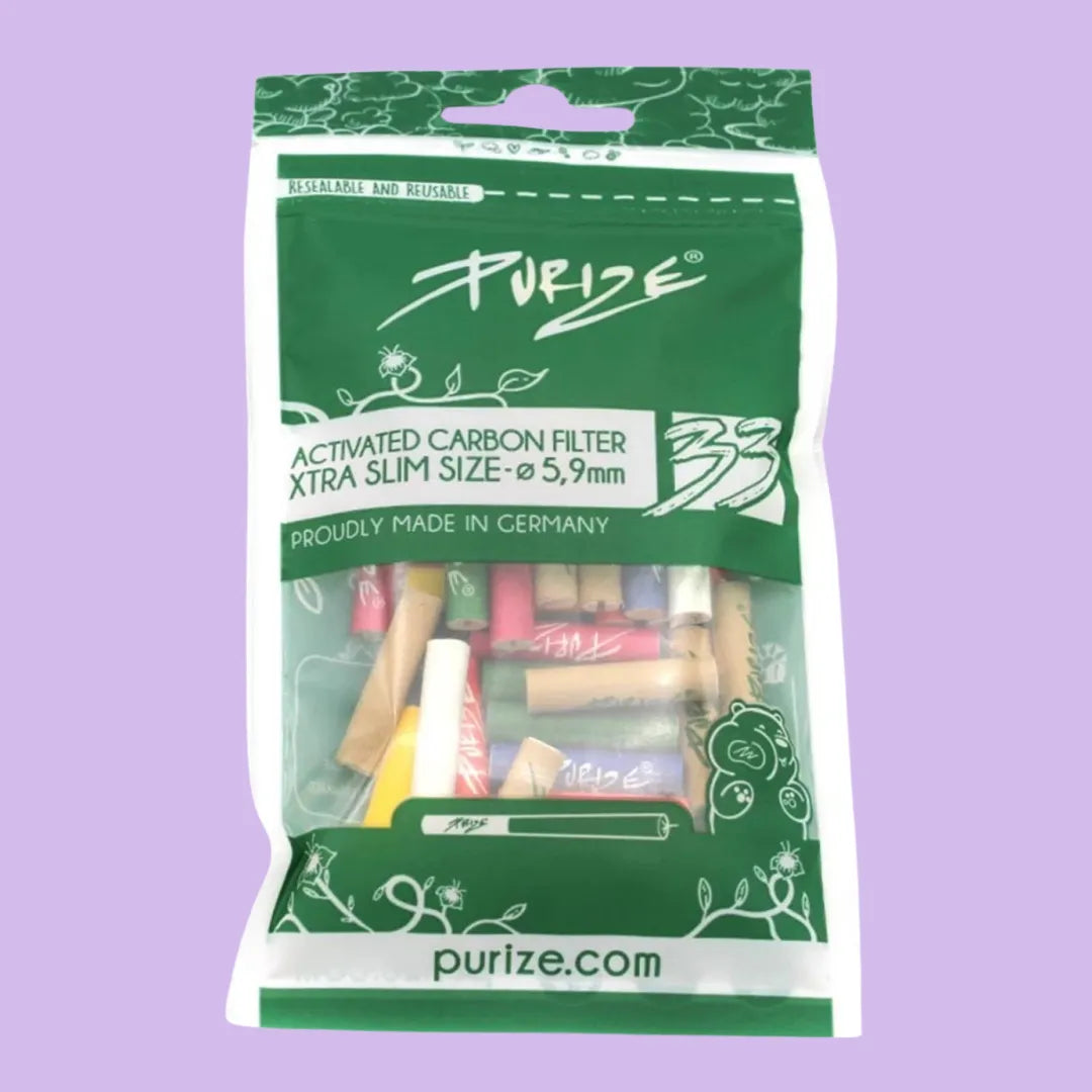 Purize Aktivkohlefilter XTRA Slim Size 6mm - Mix