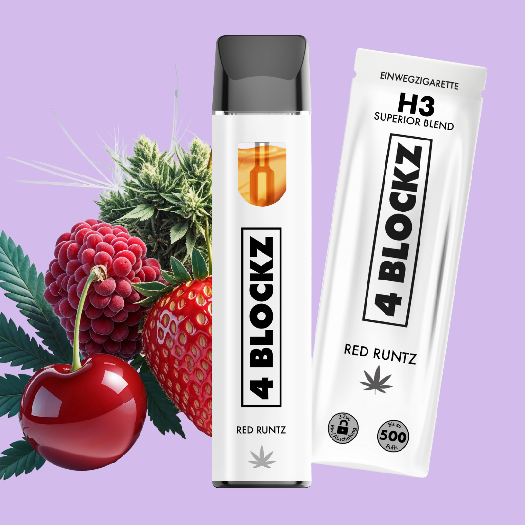 4Blockz - H3 Superior - Red Runtz - bubatzlegal24