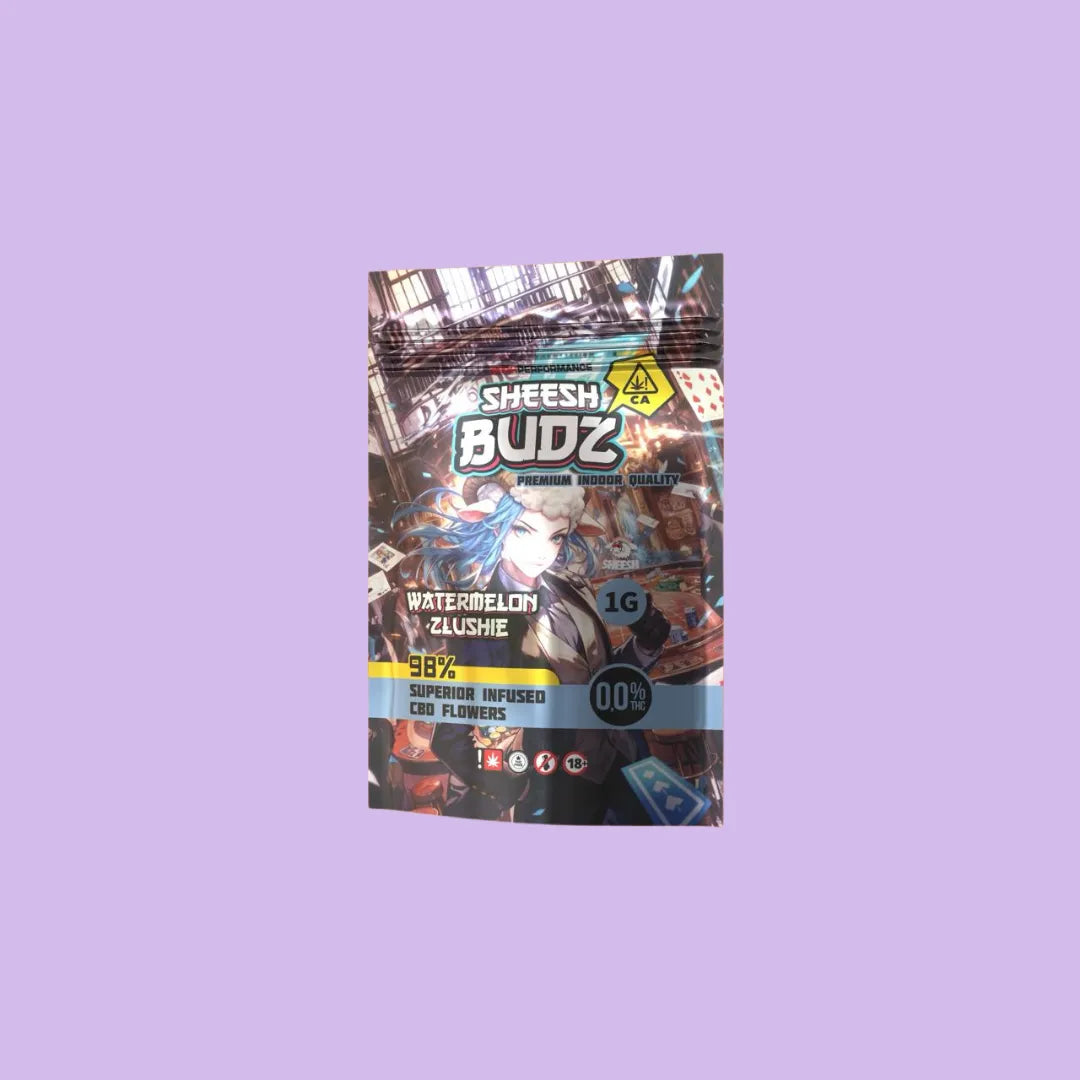 SHEESH BUDZ - CBD Blüten - Watermelon Zlushie - 1g