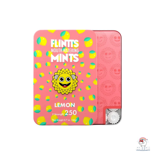 Flintts Mouth Watering Mints - Lemon - bubatzlegal24