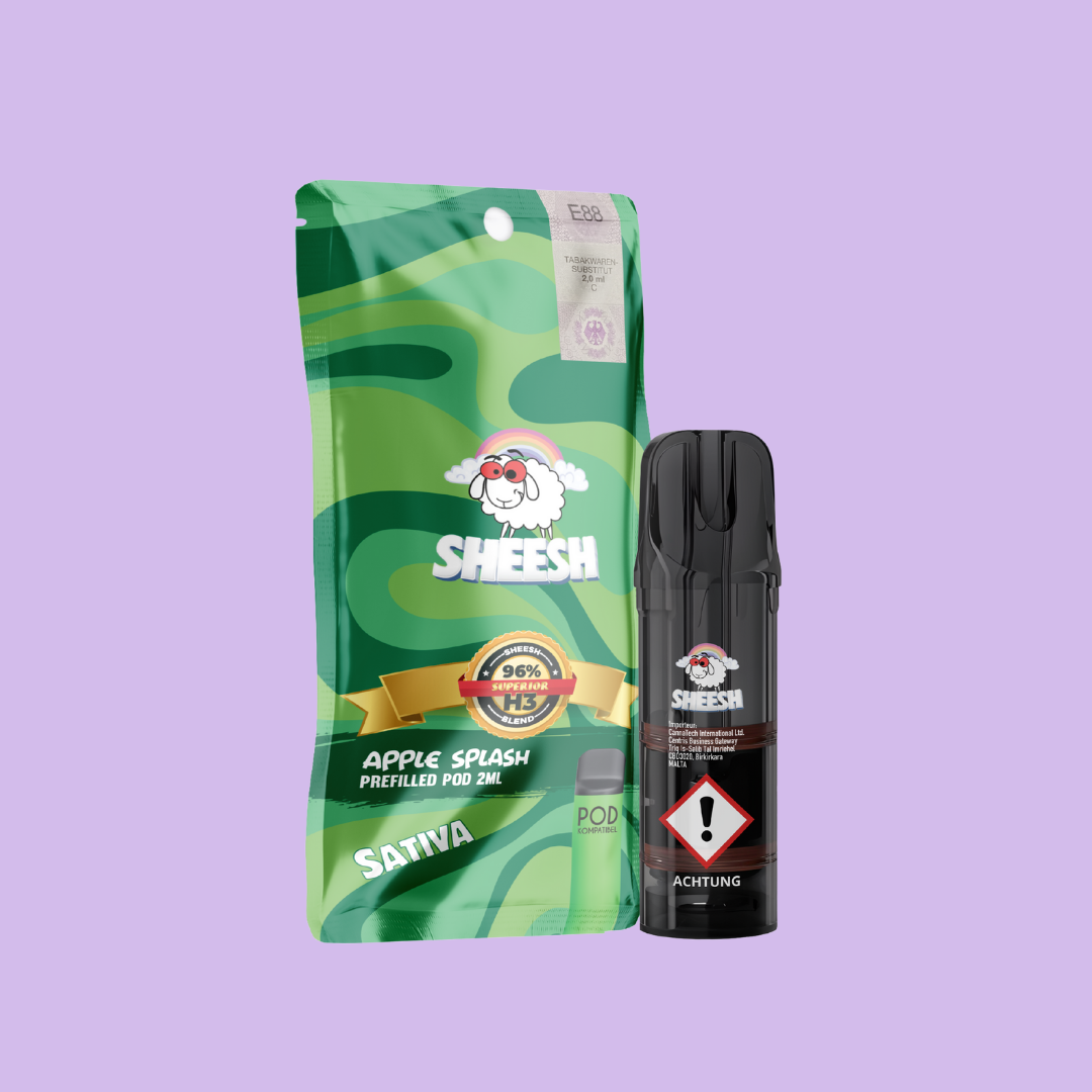 SHEESH - H3 Superior Pod - Apple Splash - bubatzlegal24