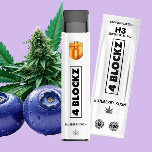 4Blockz - H3 Superior - Blueberry Kush - bubatzlegal24