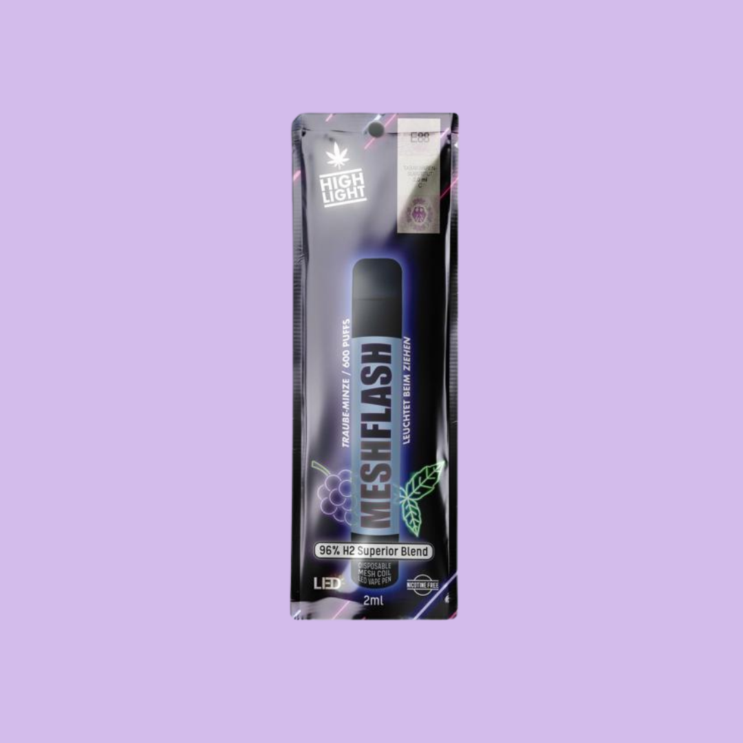 Mesh Flash - Traube Minze - bubatzlegal24