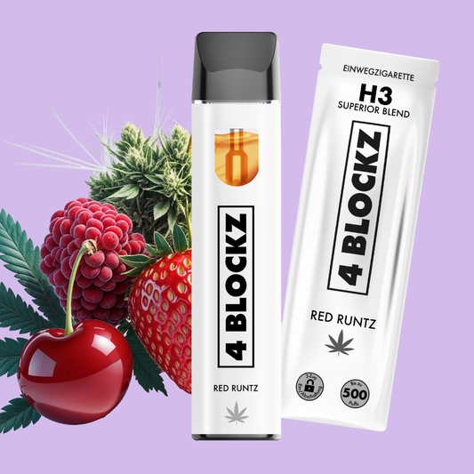 4Blockz - H3 Superior - Red Runtz - bubatzlegal24
